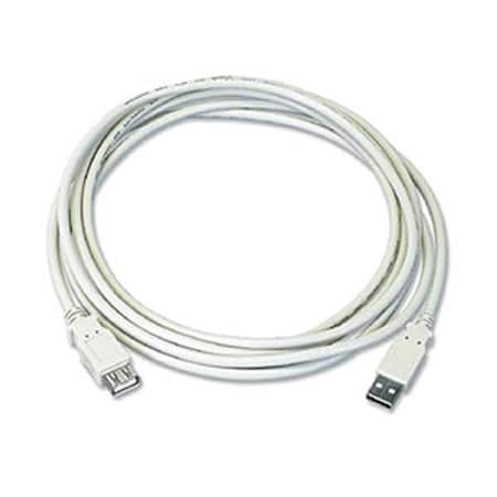 Fivegears USB 2.0 Extension Cable Am / Af 10 Ft Beige FI67289